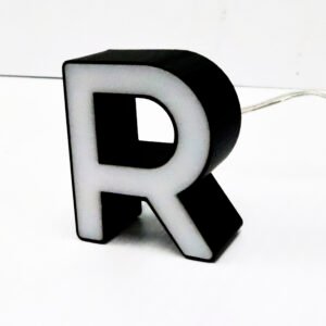 Custom 3D Printed Letters
