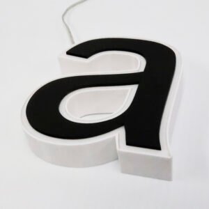 Channel Letter (GLOSSY BLACK)